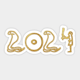 2024 in symbols Sticker